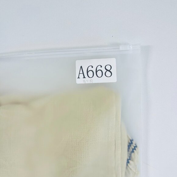 NWOT SEE BY CHLOÉ $465 Embroidered Smocked Georgette Blouse Top Size 36 - Picture 10 of 11